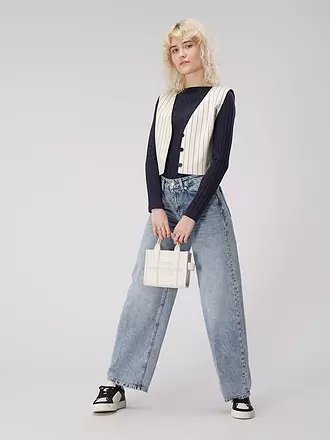 MARC JACOBS | Sac en cuir - Cabas THE MINI TOTE | weiss